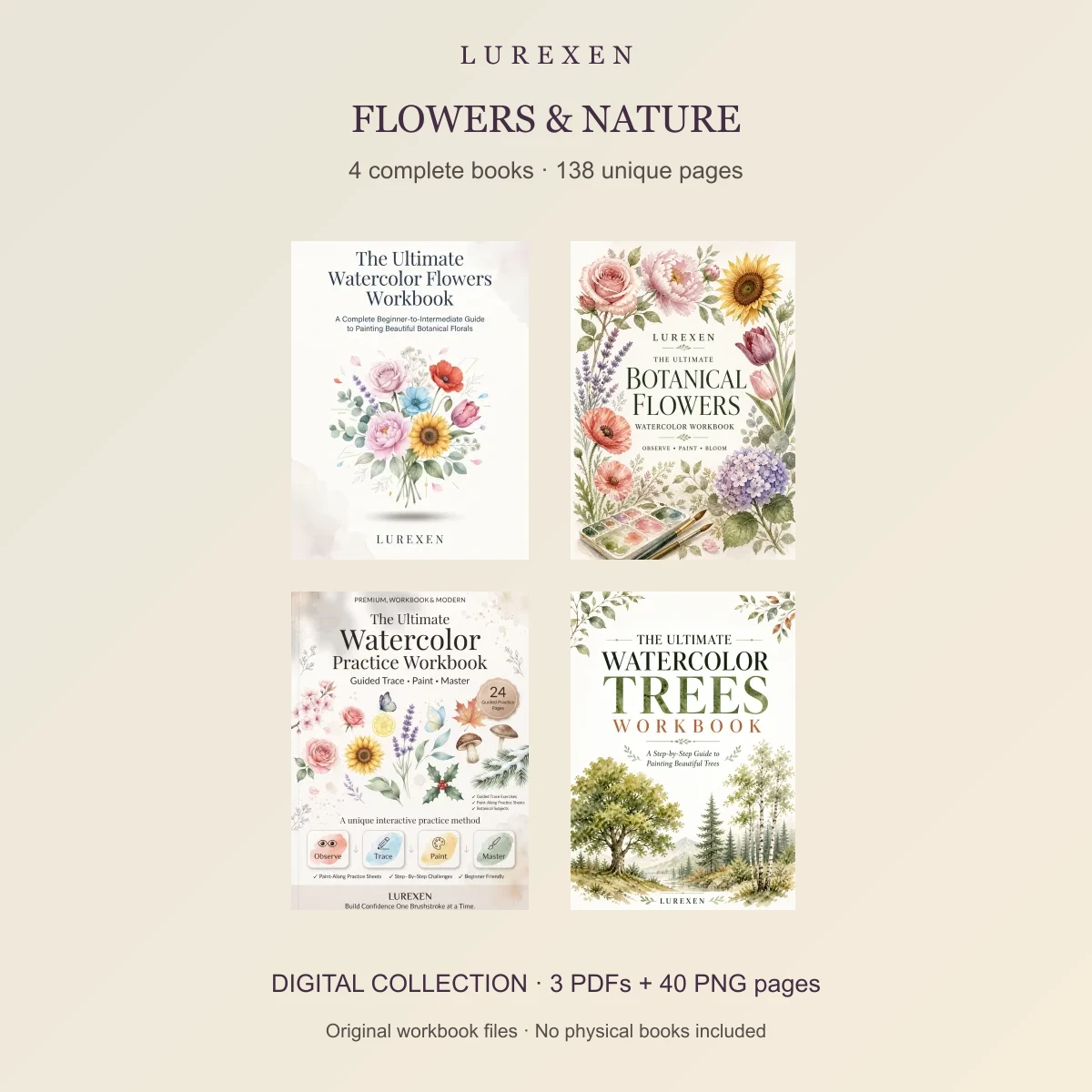 Bundle overview — actual included workbook covers